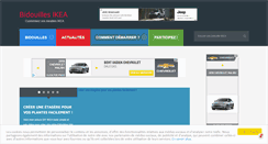 Desktop Screenshot of bidouillesikea.com